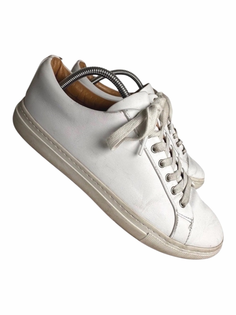 Thursday Boot Company Premier White Leather Low Top Sneakers Men's 10 Casual